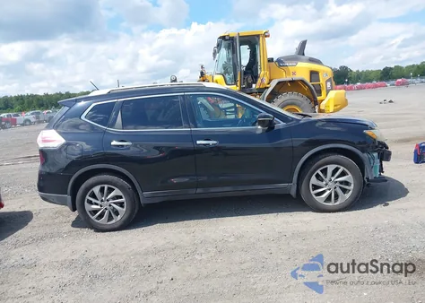 2014 Nissan Rogue Sl из США, поврежденный, VIN 5N1AT2MV0EC773436